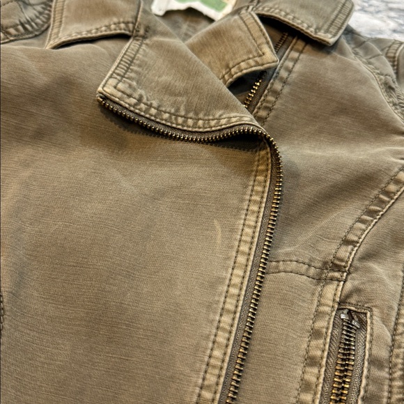 Anthropologie | Easy Moto Jacket in Green Size XS - Picture 10 of 13